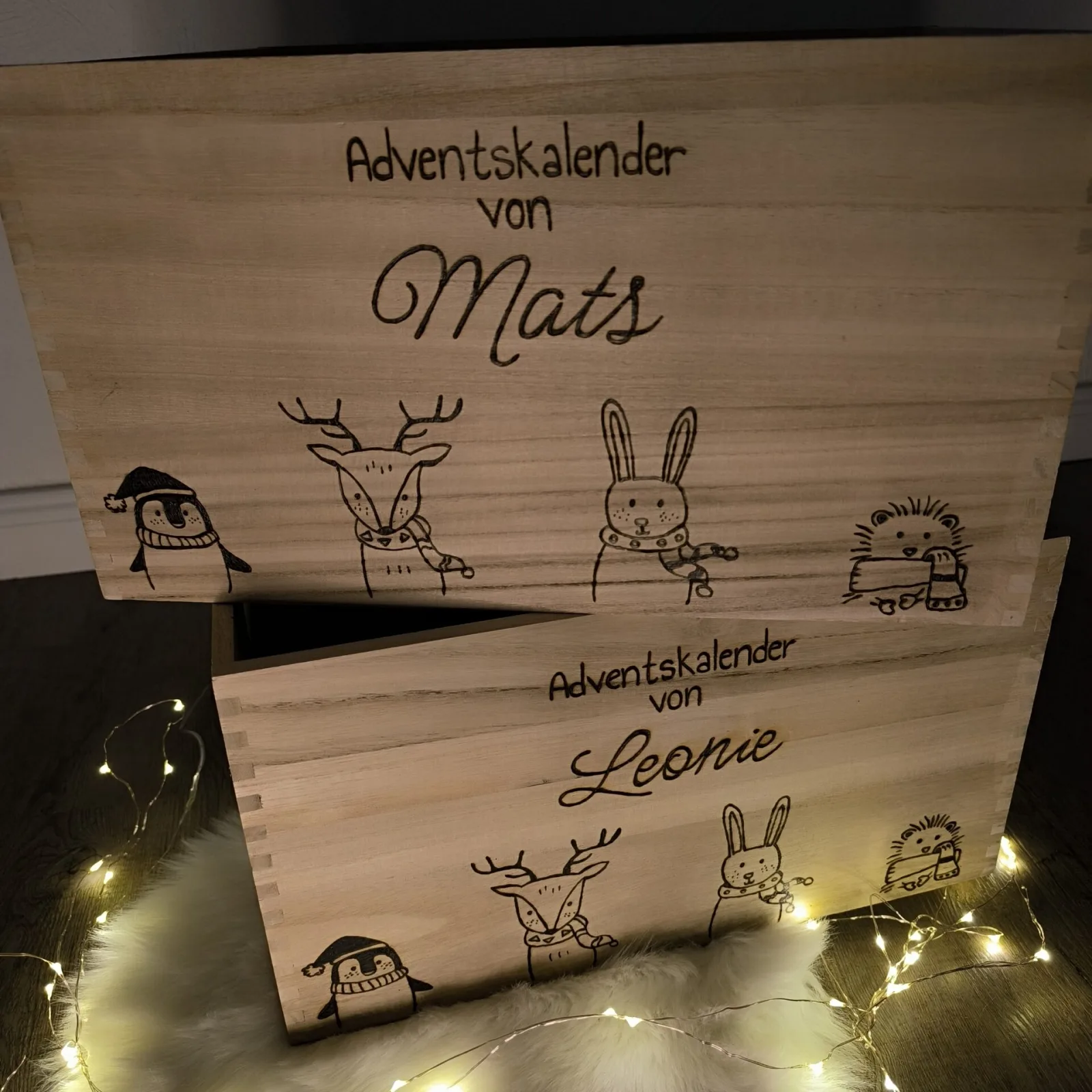 Adventskiste Wintertiere – Ansicht 3