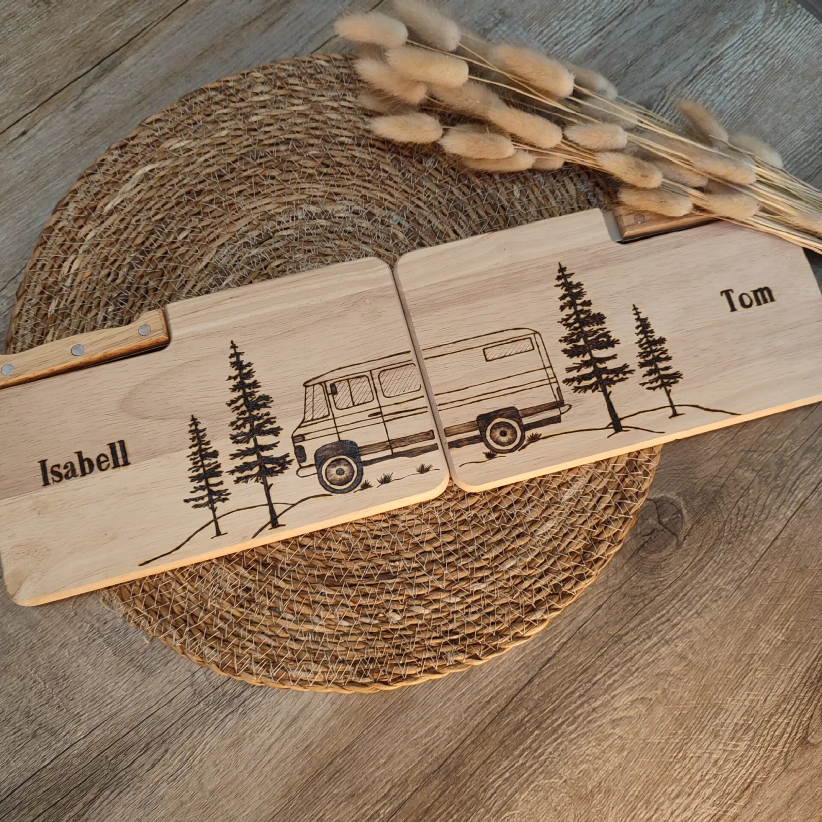 Brettchen mit Messer / Travel