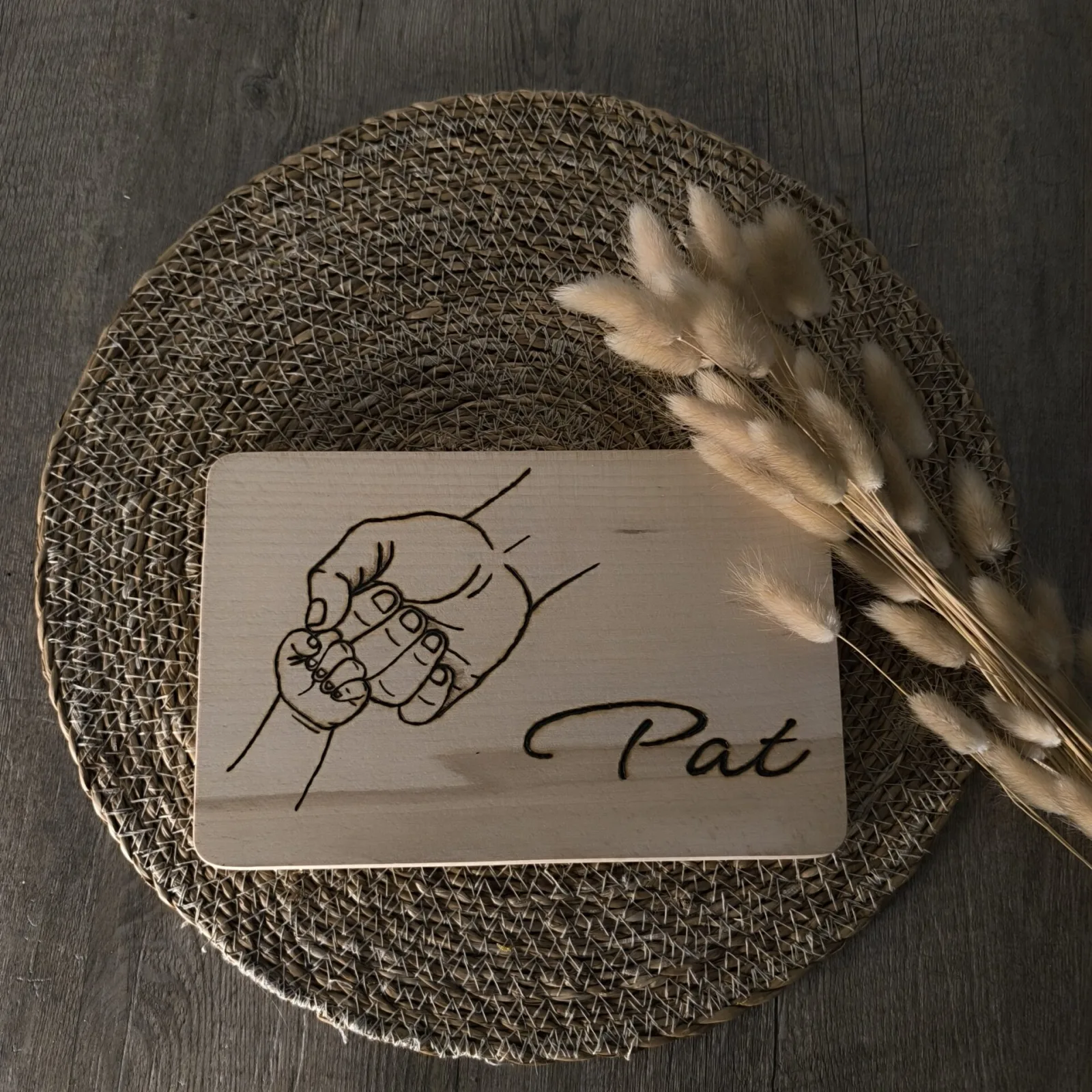 Buchenbrett Paten – Ansicht 2