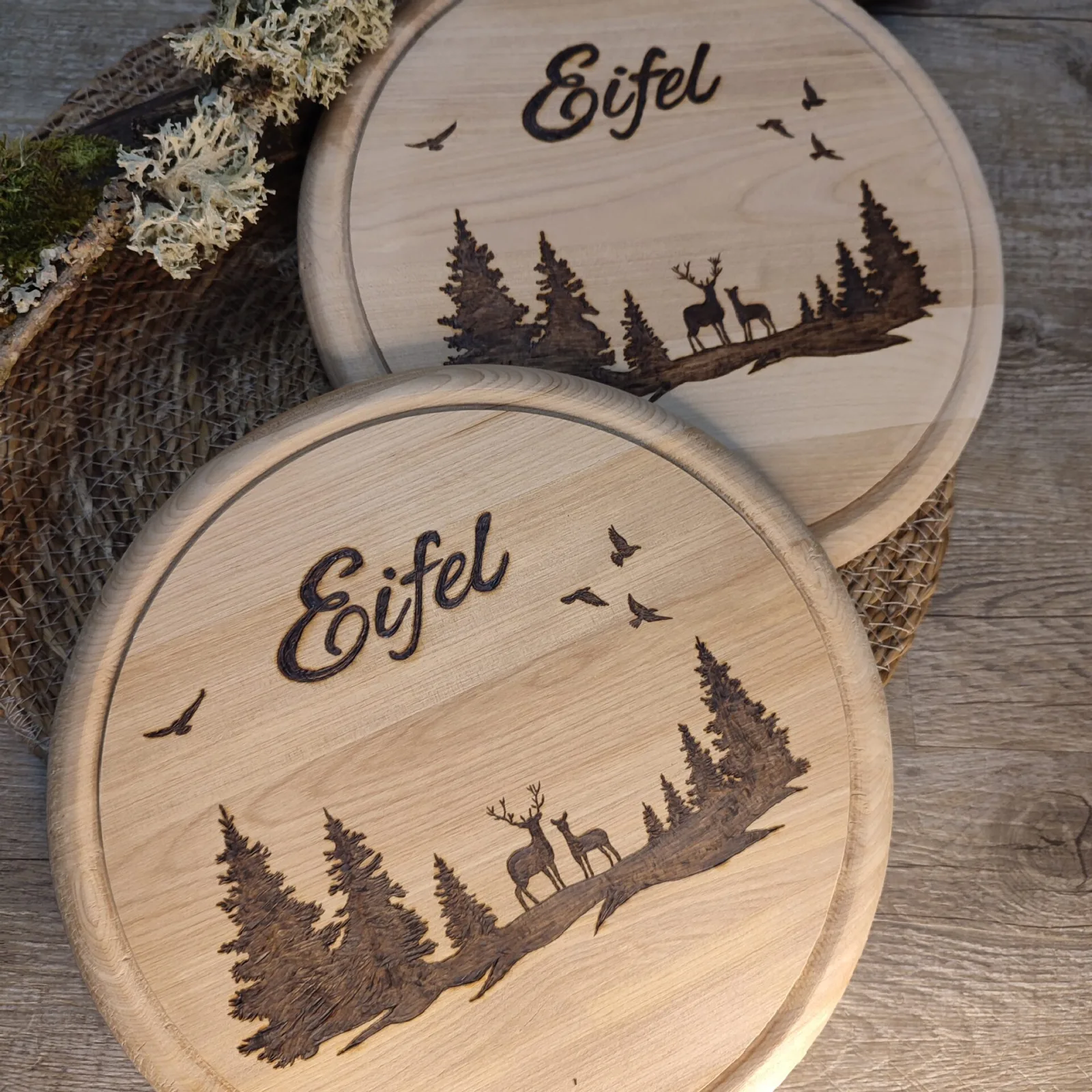 Eifel Wald mit Hirsch / Reh – Ansicht 2