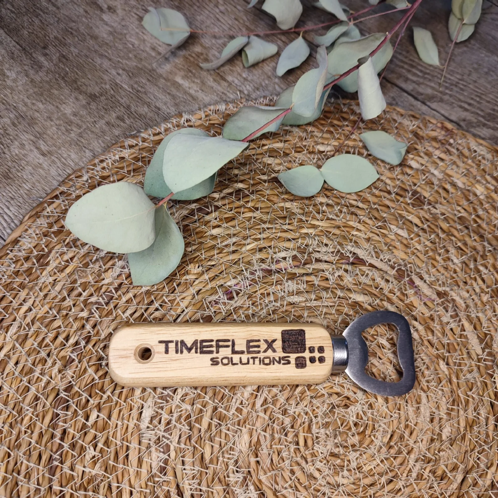 Flaschenöffner Timeflex/Firmenlogo – Ansicht 2