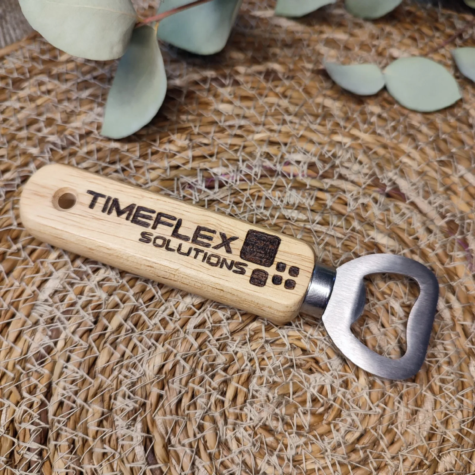Flaschenöffner Timeflex/Firmenlogo – Ansicht 3