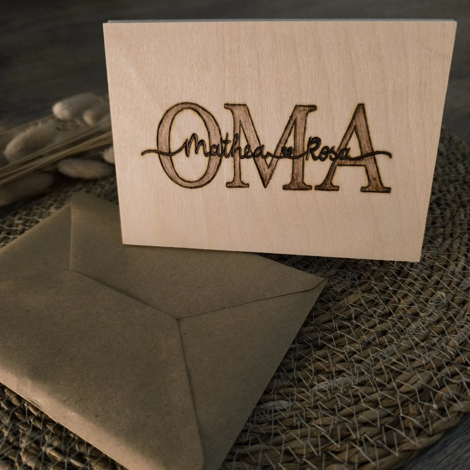 Grußkarte Oma – Ansicht 2