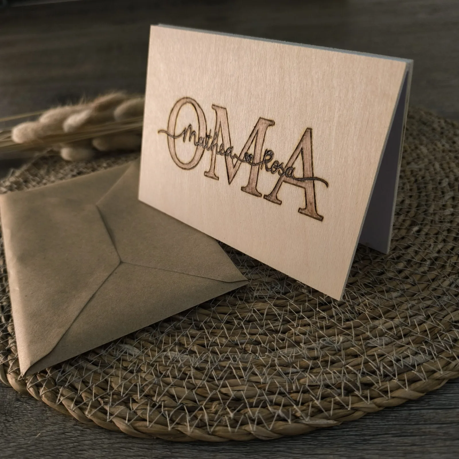 Grußkarte Oma