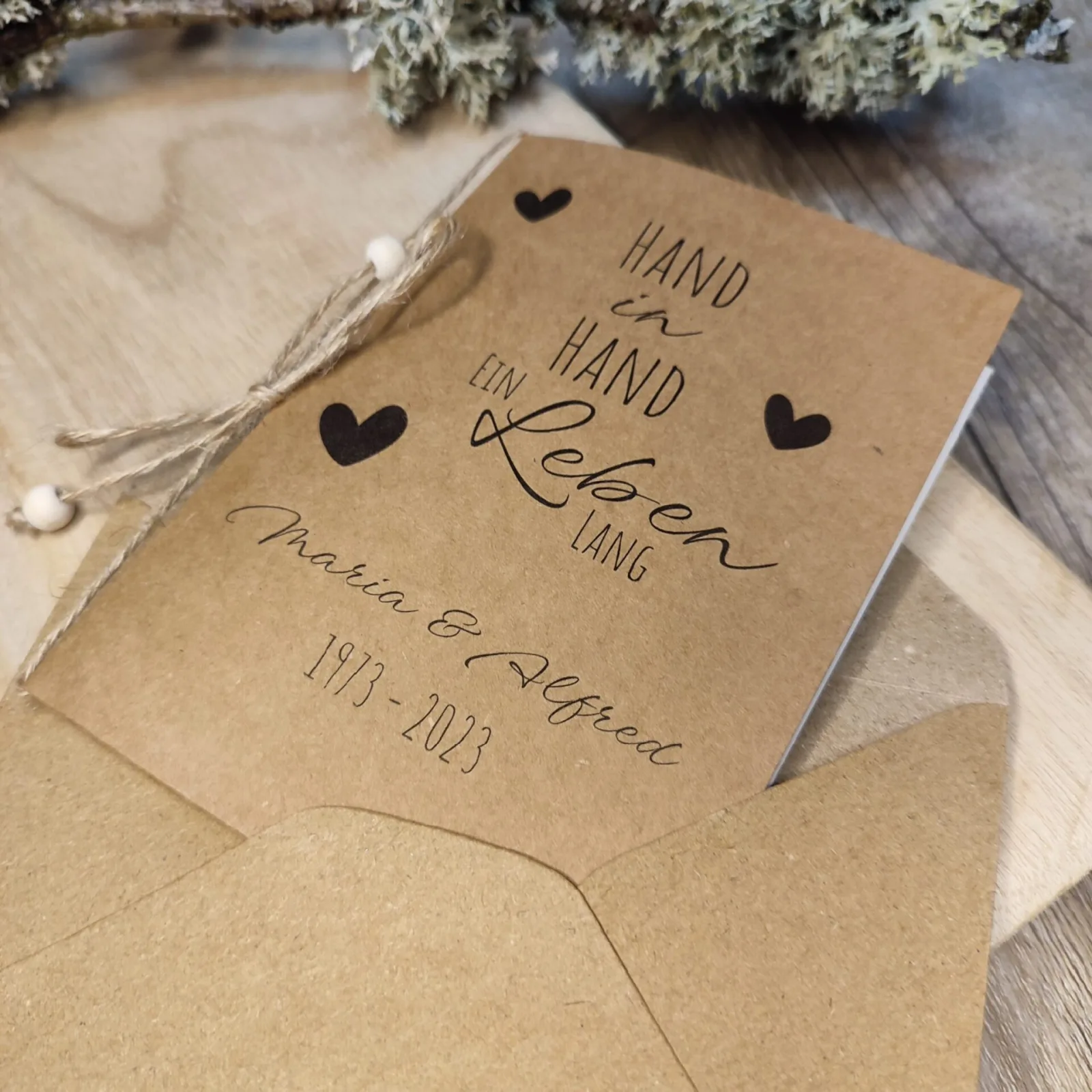 Hand in Hand 50. Hochzeitstag – Ansicht 2