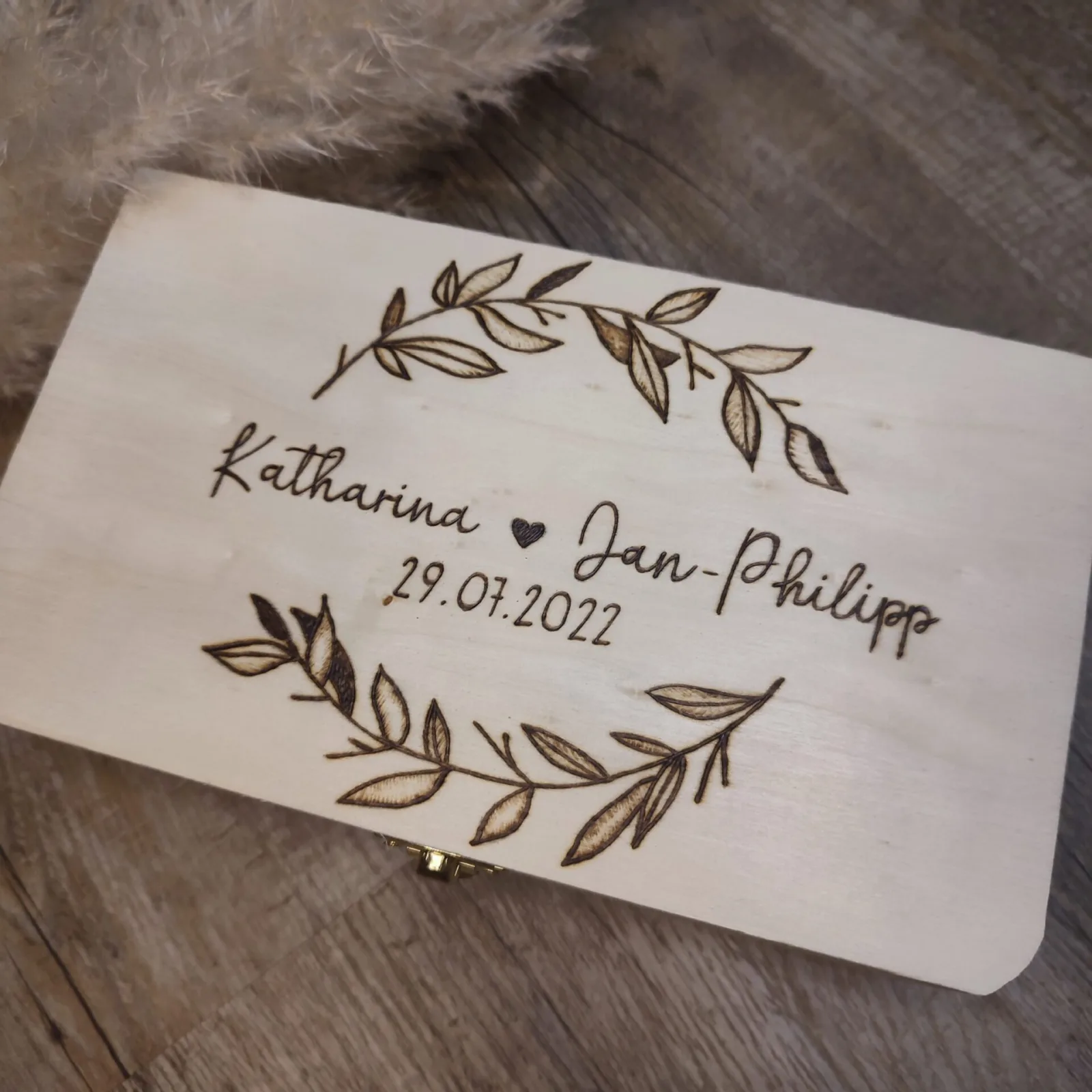 Holzbox Hochzeit – Ansicht 3
