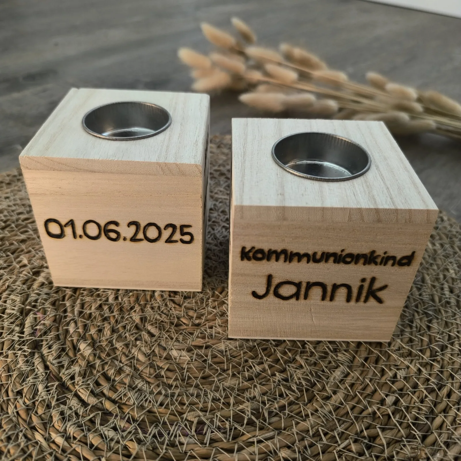 Kerze Kommunion Segen – Ansicht 3