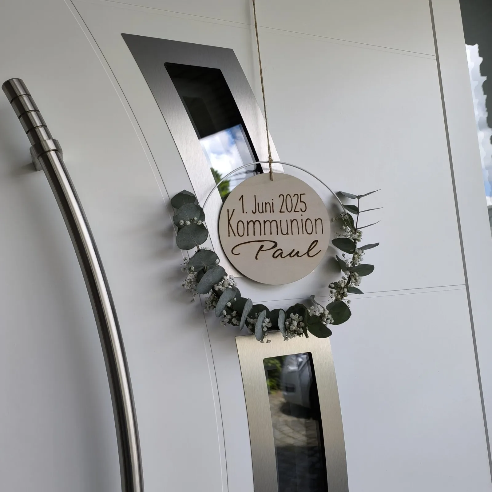 Kranz Kommunion Eukalyptus – Ansicht 2