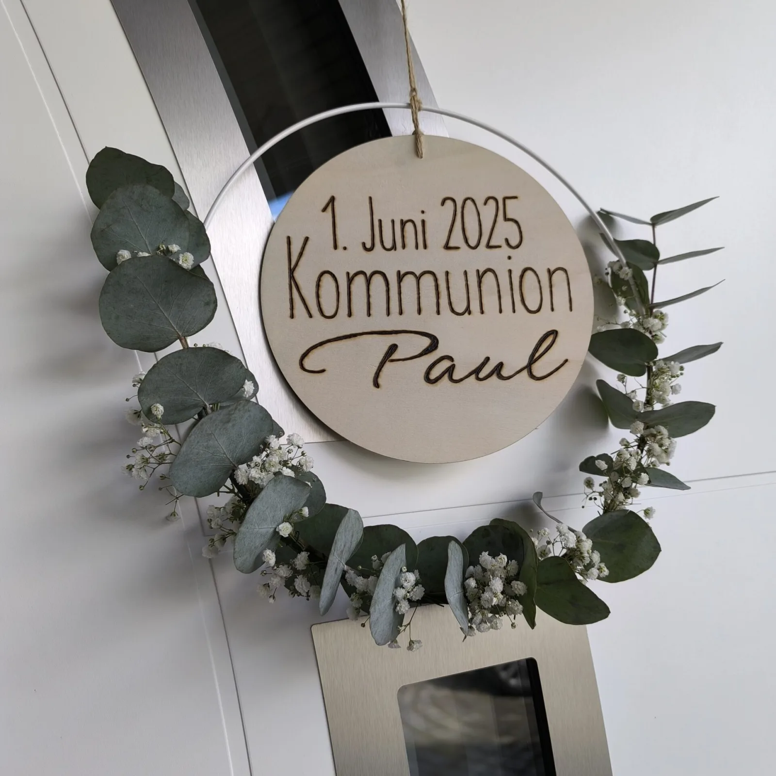 Kranz Kommunion Eukalyptus