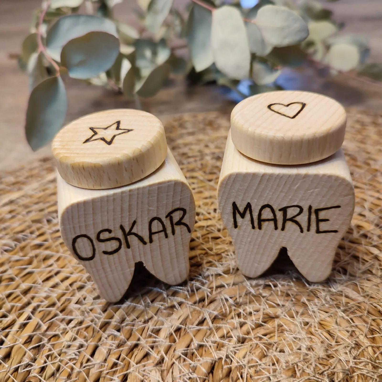 Milchzahndose Marie & Oskar
