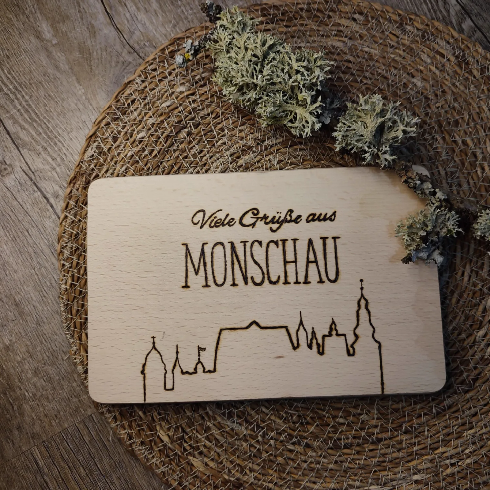 Monschau Frühstücksbrett