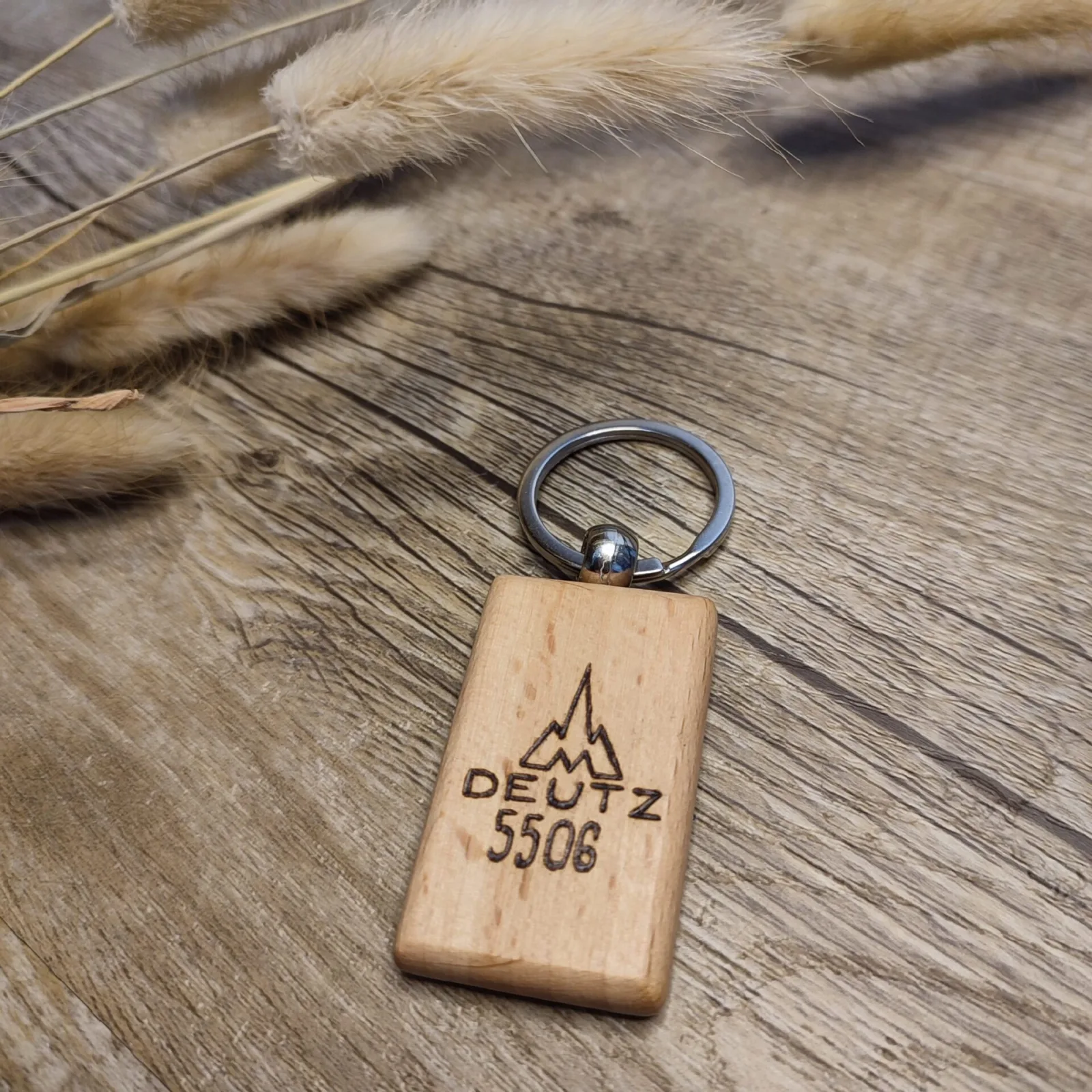 Schlüsselanhänger Holz – Ansicht 6