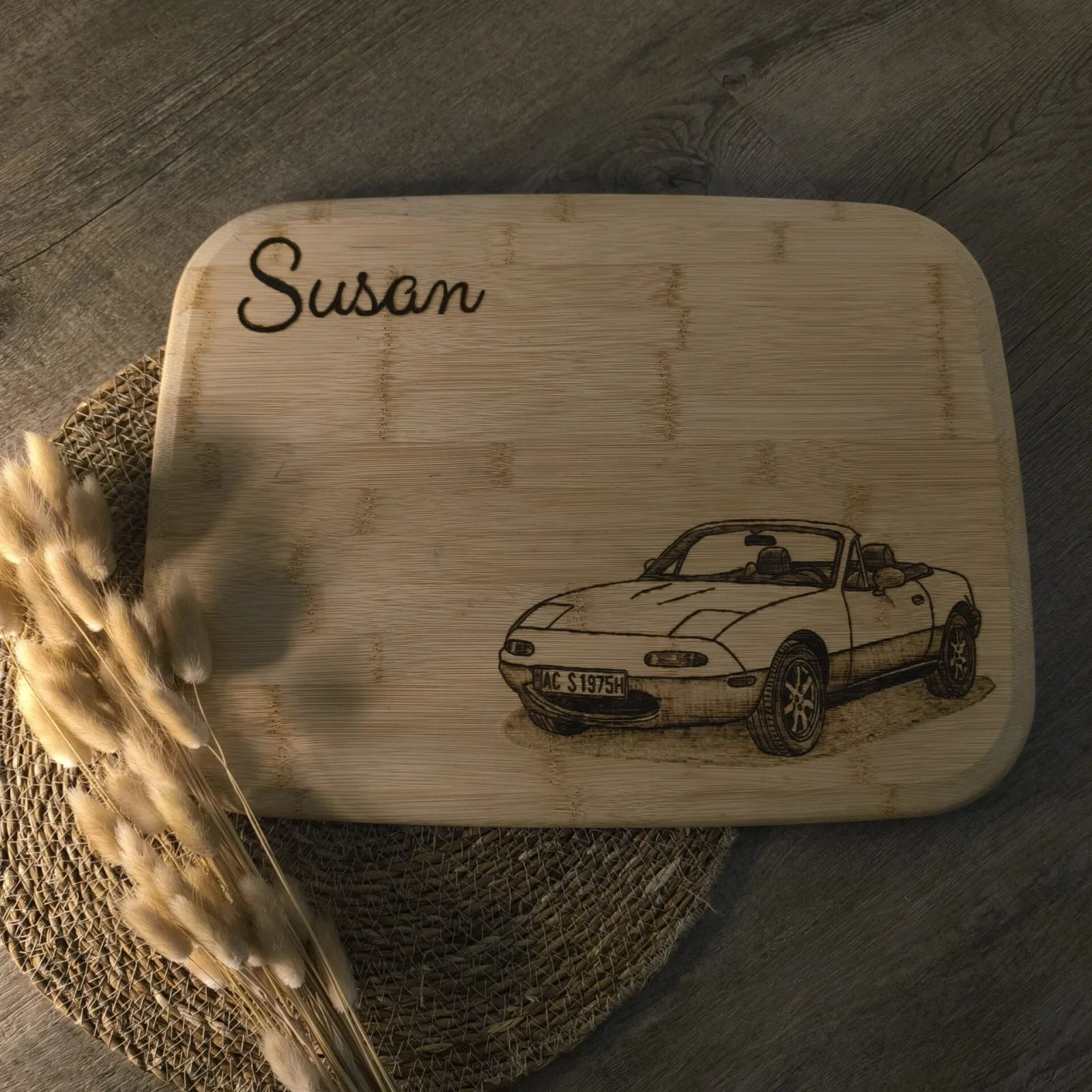Schneidebrett Mazda MX 5 Oldtimer