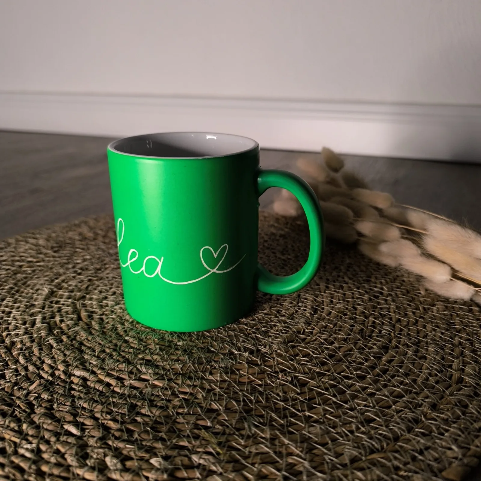 Tasse Fussball mit Herz – Ansicht 2