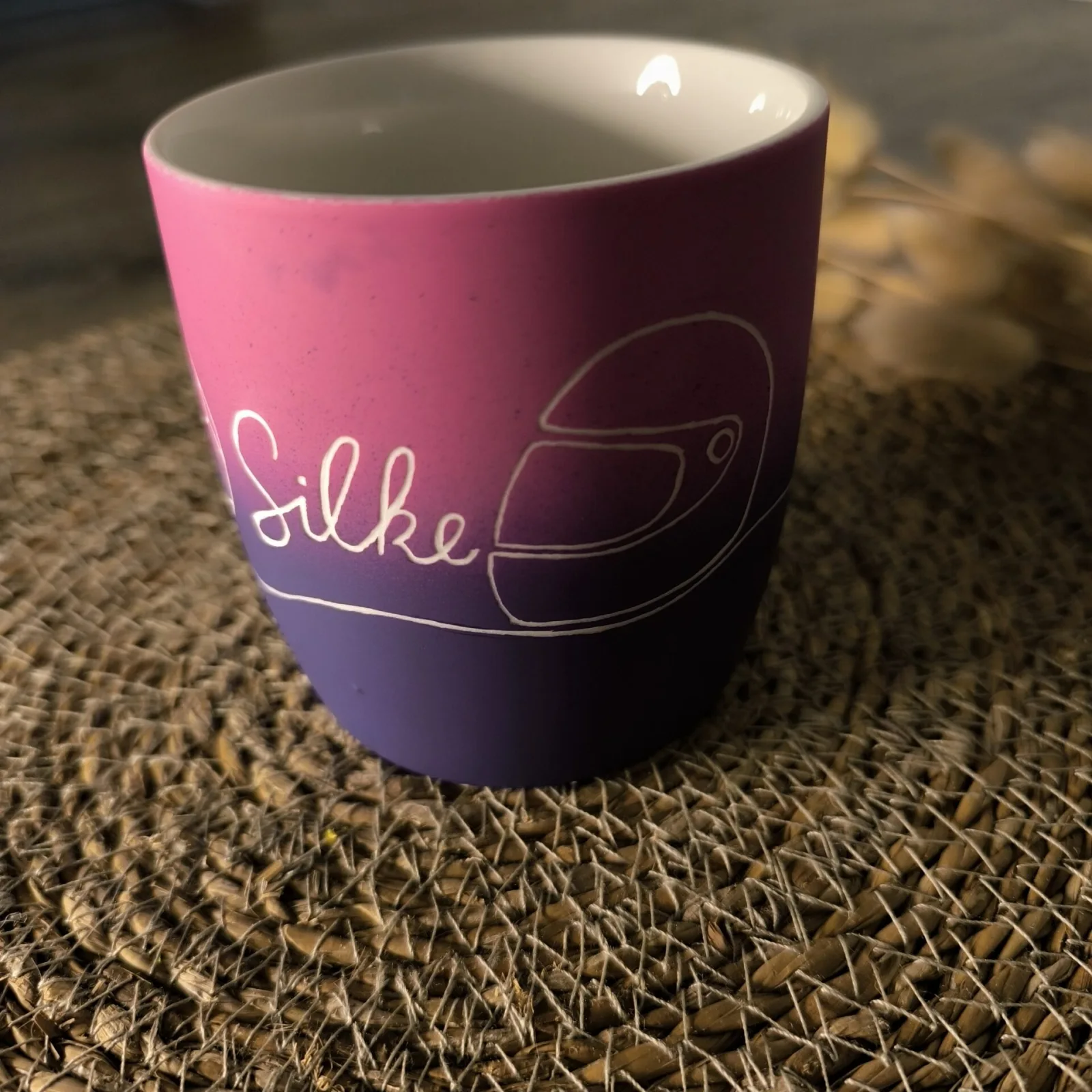 Tasse Fussball Motorrad – Ansicht 2