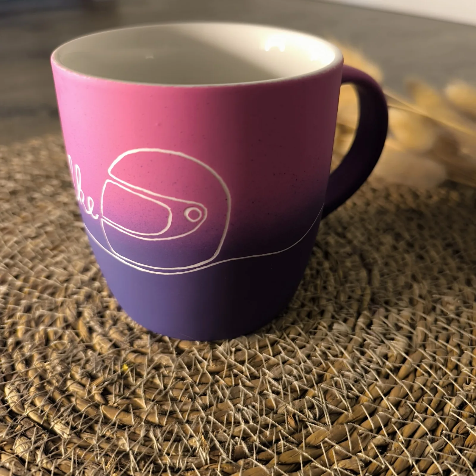 Tasse Fussball Motorrad – Ansicht 3