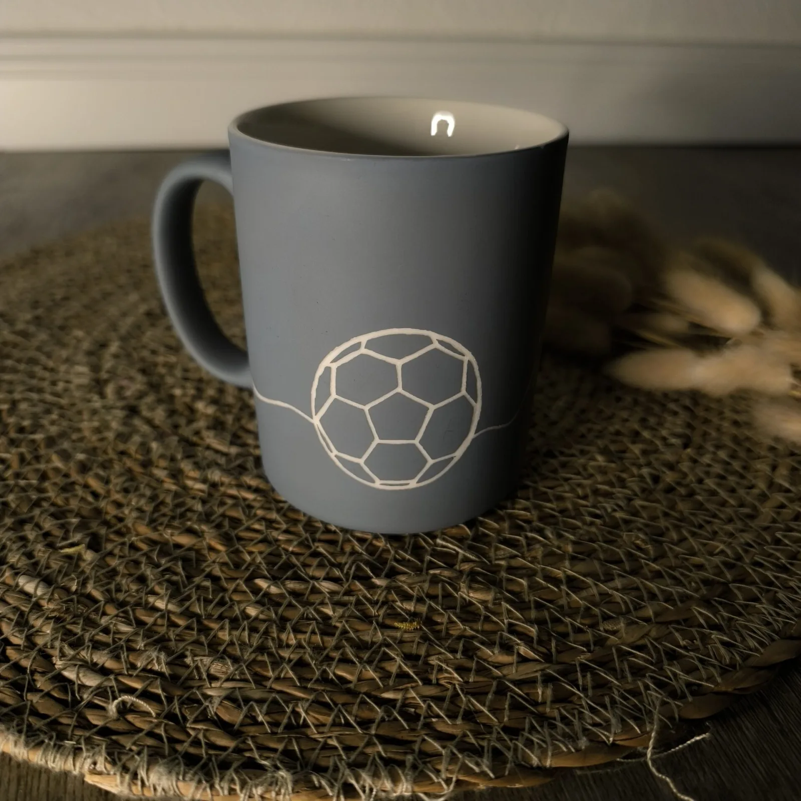 Tasse Fussball und Name