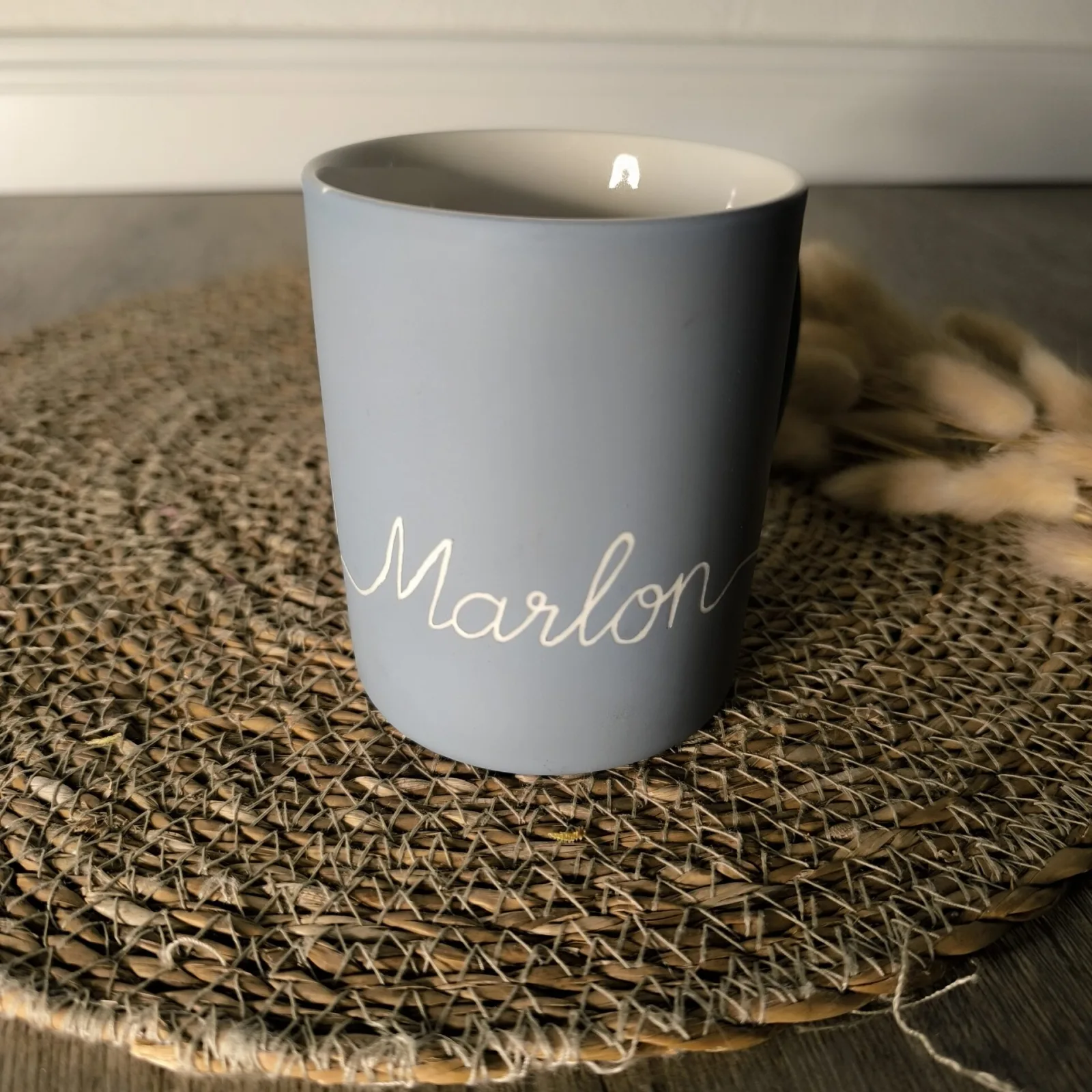 Tasse Fussball und Name – Ansicht 4